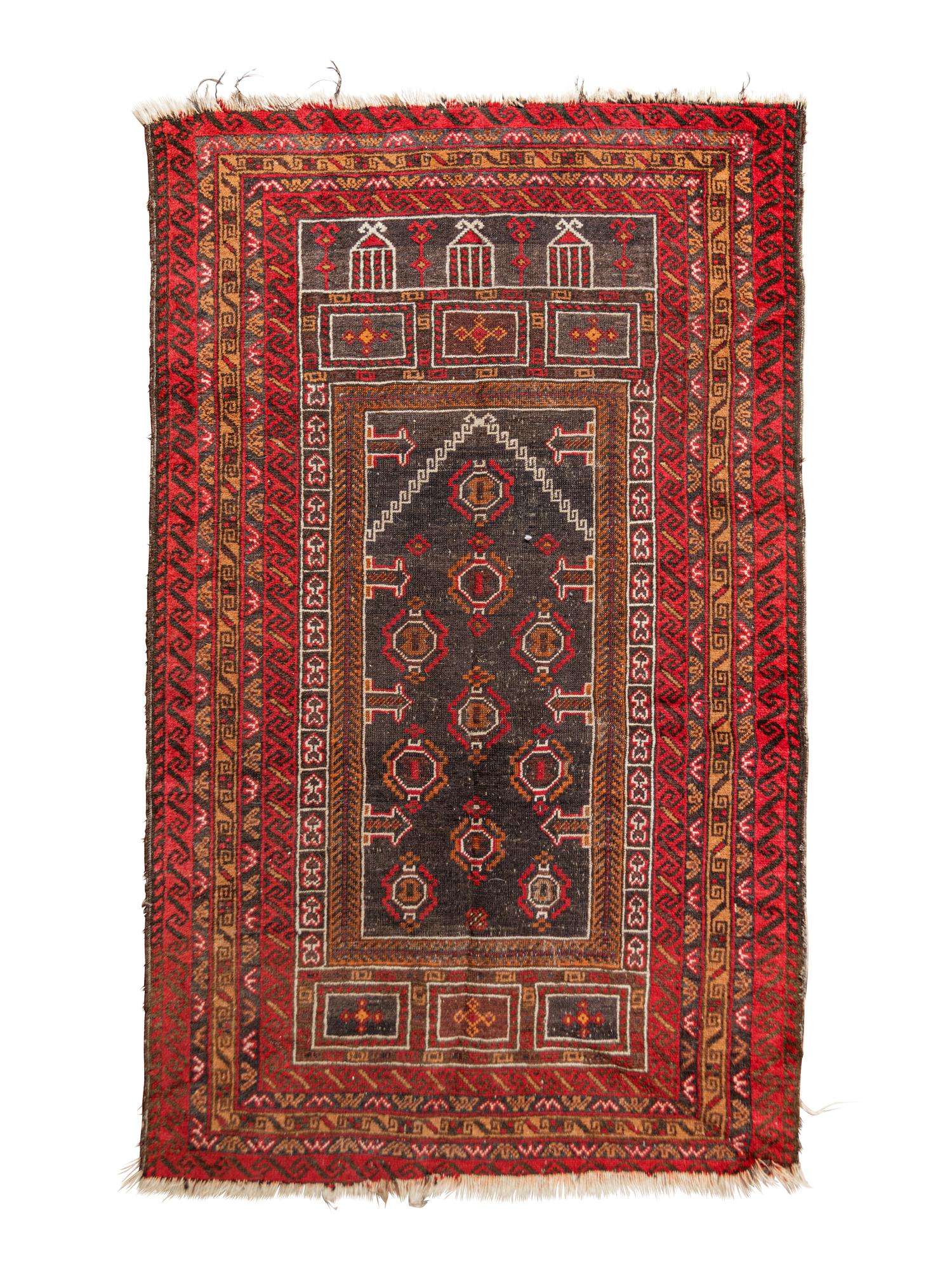 An Afghan Wool Rug
