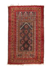 An Afghan Wool Rug