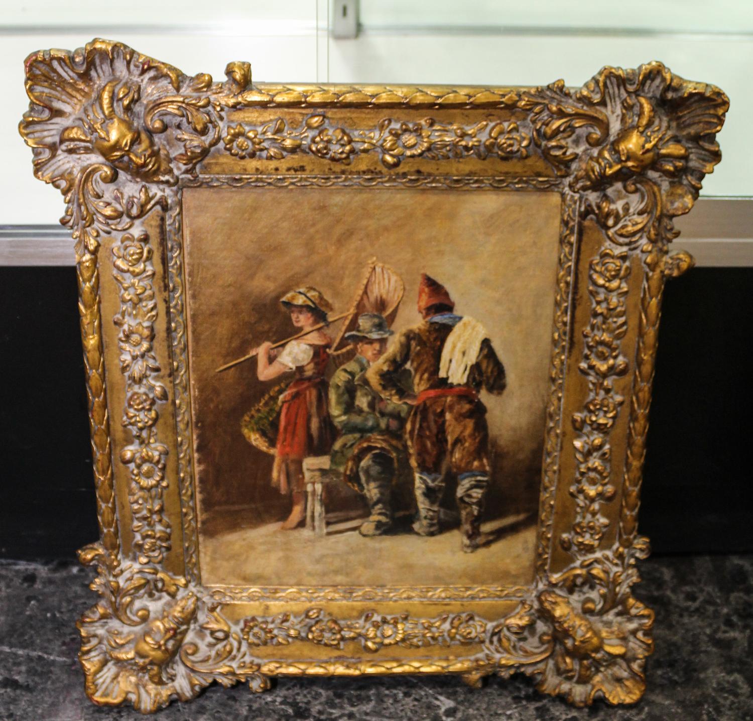 Artist Unknown, (Continental School), Three Figures