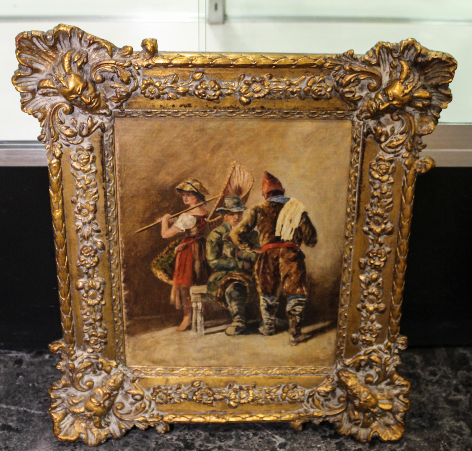 Artist Unknown, (Continental School), Three Figures
