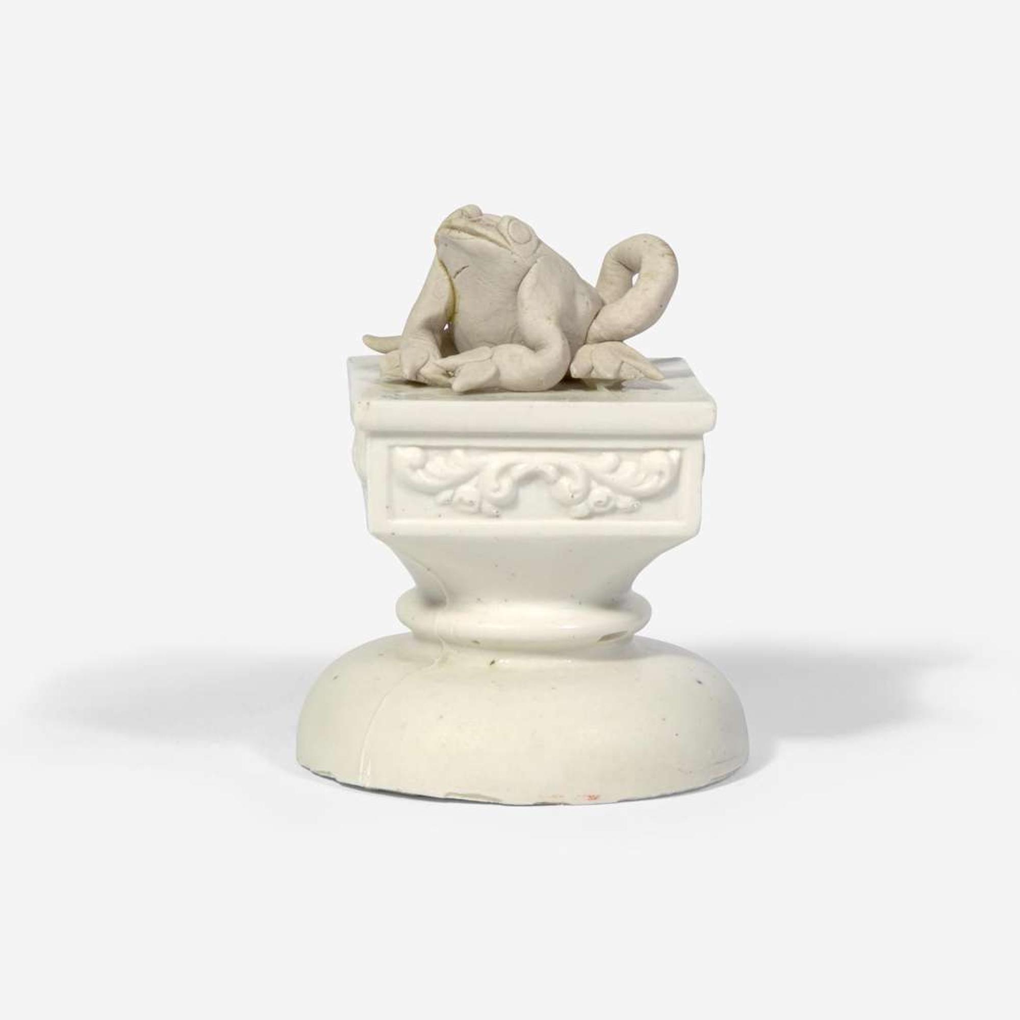 David Gilhooly (American, 1943-2013) Frog on a Pedestal, USA, 1979