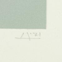 White Embossing on Gray: I-X (complete series)