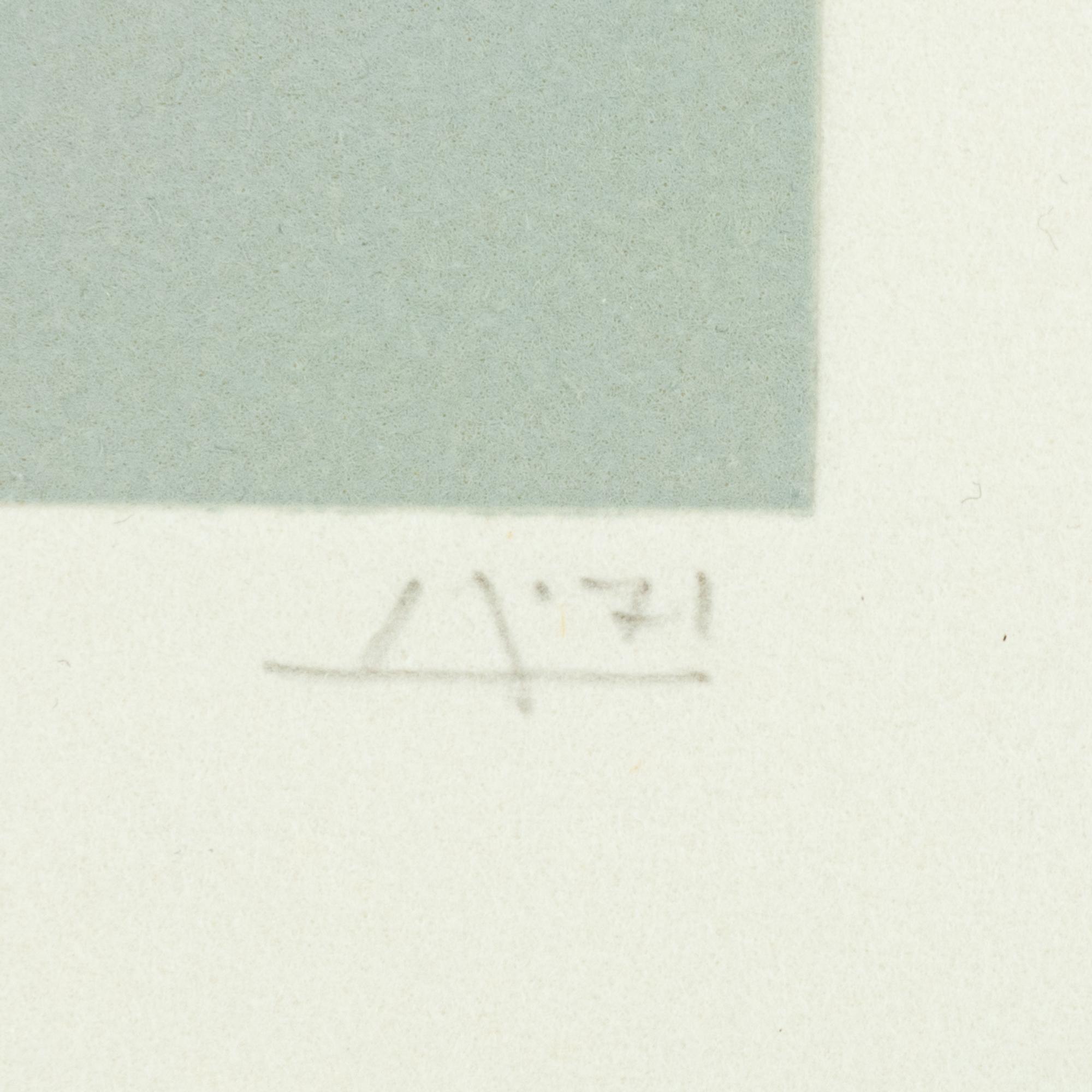 White Embossing on Gray: I-X (complete series)
