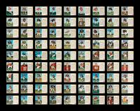 A Near Set of 1962 Post Cereal Football Cards (172/200)