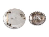 Navajo Silver Belt Buckles
