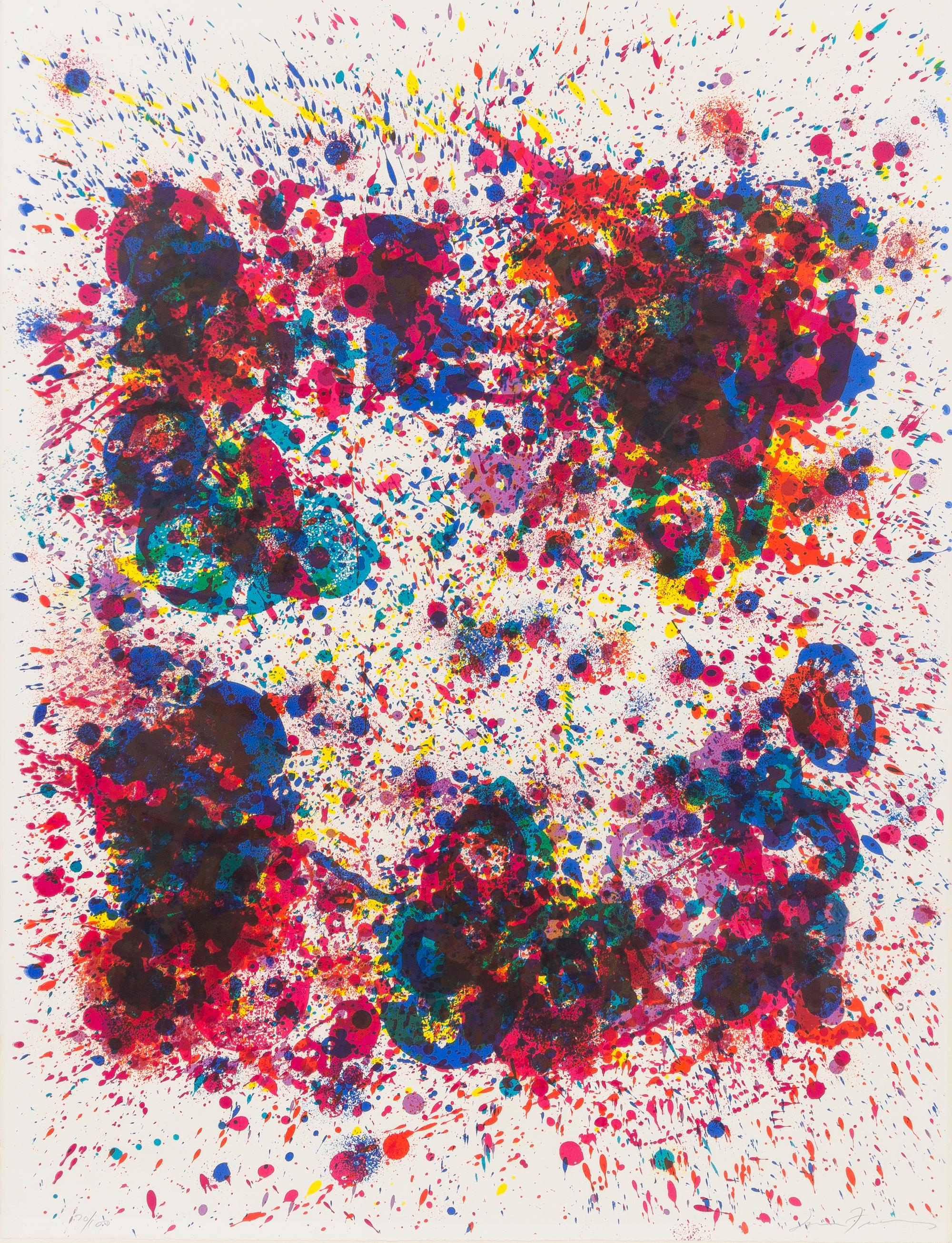 Sam Francis, (American, 1923-1994), Spun for James Kirsch, 1972