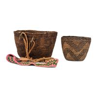 Klickitat Imbricated Burden Baskets