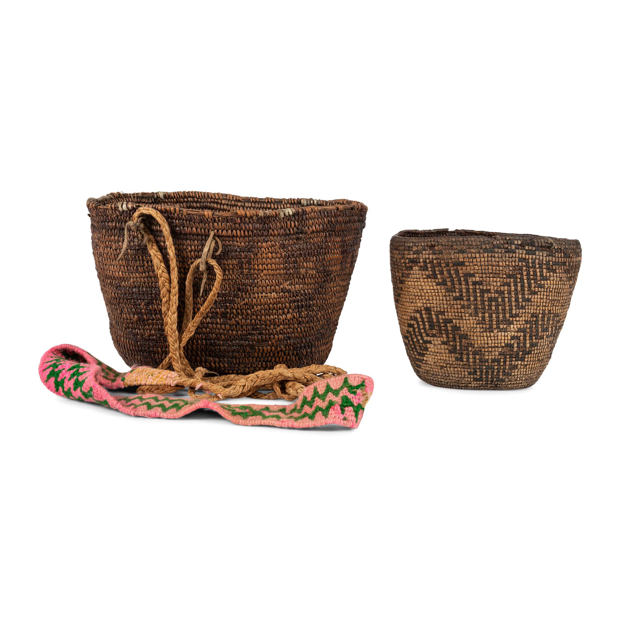 Klickitat Imbricated Burden Baskets