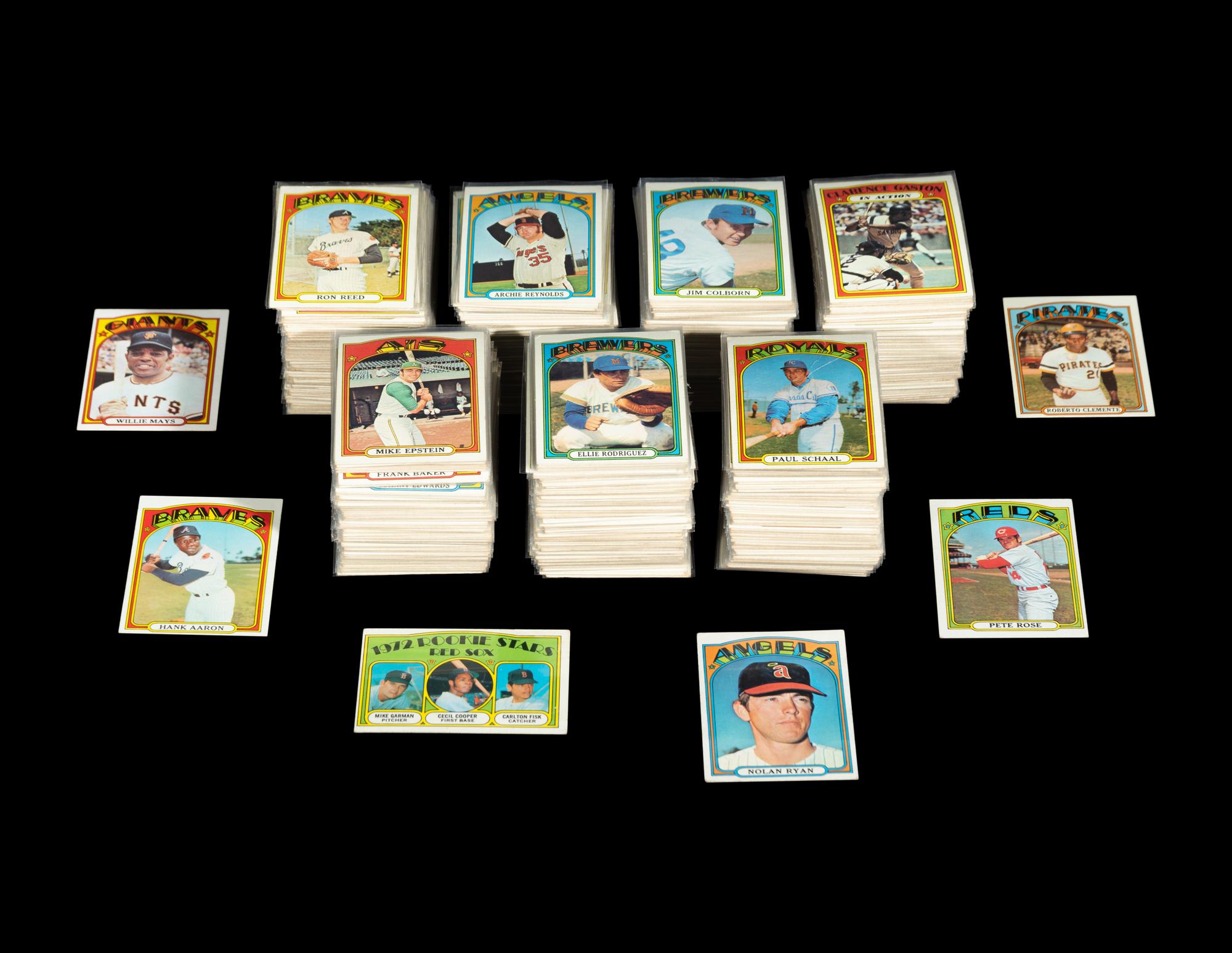 A Complete Set of 1972 Topps Baseball Cards (787/787)