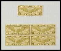 A Collection of United States Airmail Stamps — 1918-1929