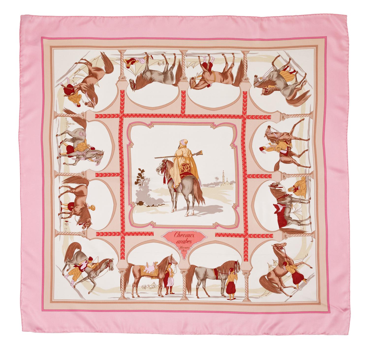 Hermès 90cm Silk Scarf