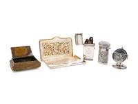 A Group of Ten Decorative Desk Articles