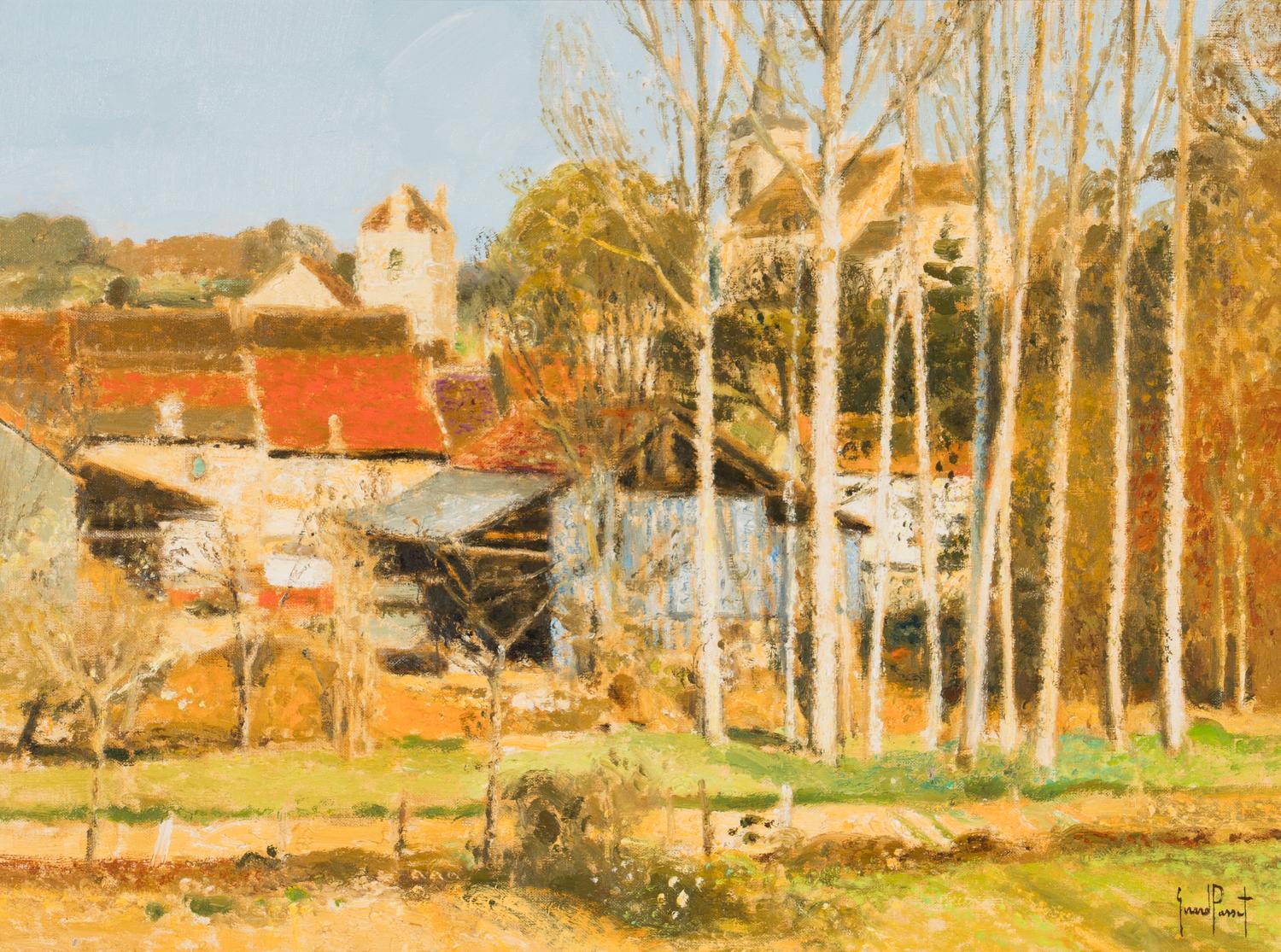 Village aux peupliers