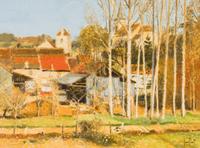 Village aux peupliers