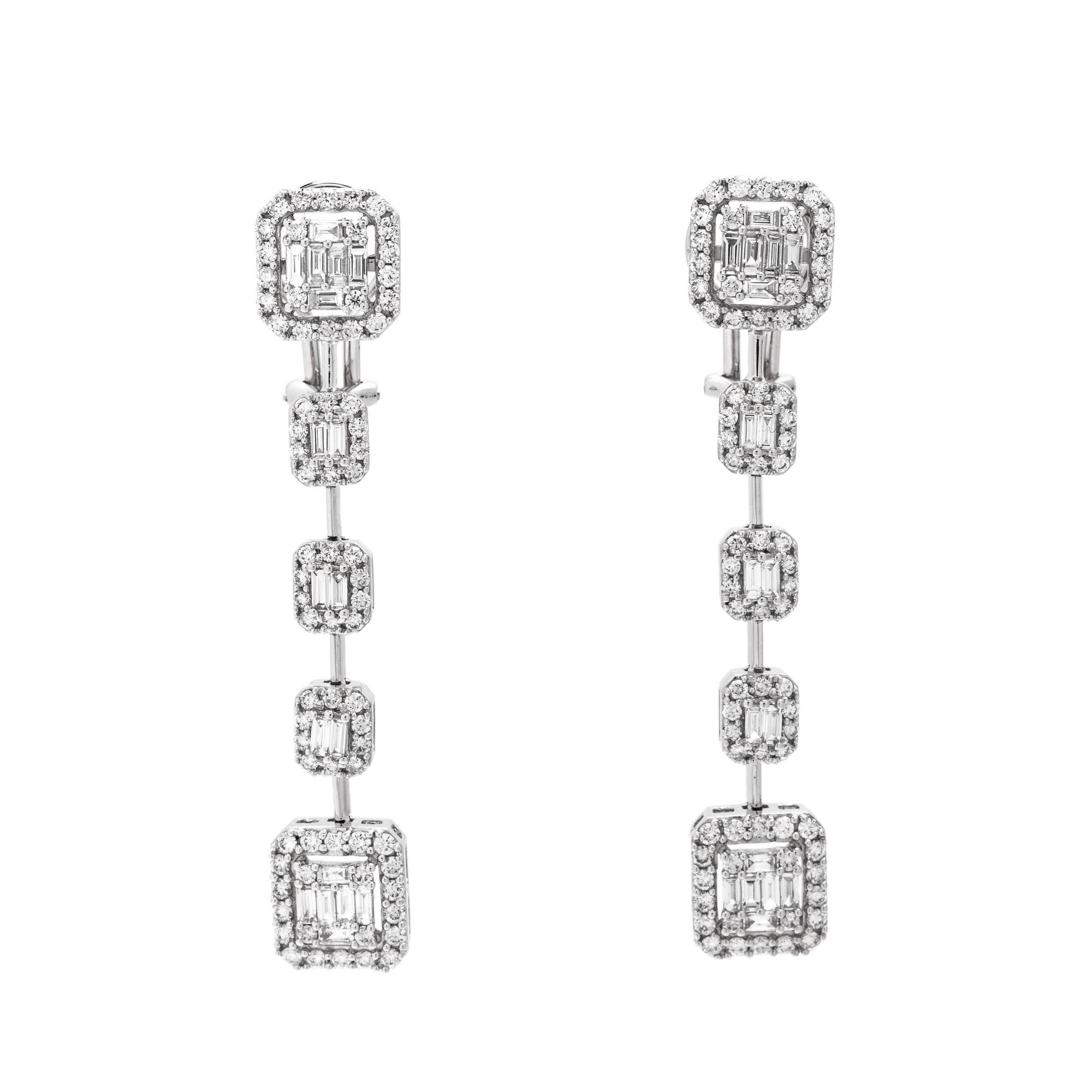 Diamond Earclips