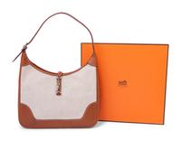 Hermès Canvas and Leather Le Trim Bag, 2003