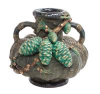 An Amphora Pottery Vase Height 7 1/2 inches.