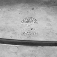 A Large American Silver-Plate Lighthouse Cocktail Shaker