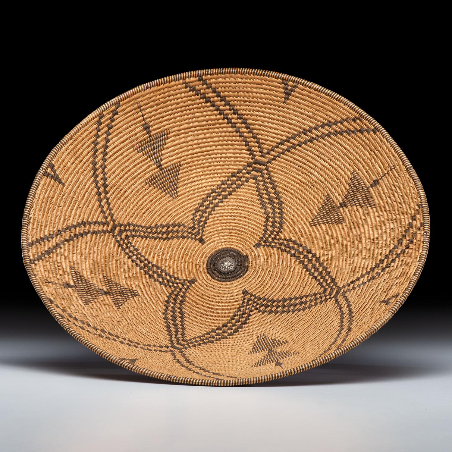 Apache Basket, with German Silver Button