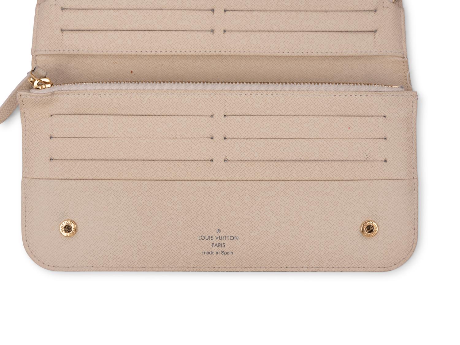 Two Louis Vuitton Damier Azur Items: One Handbag and One Wallet, 2012