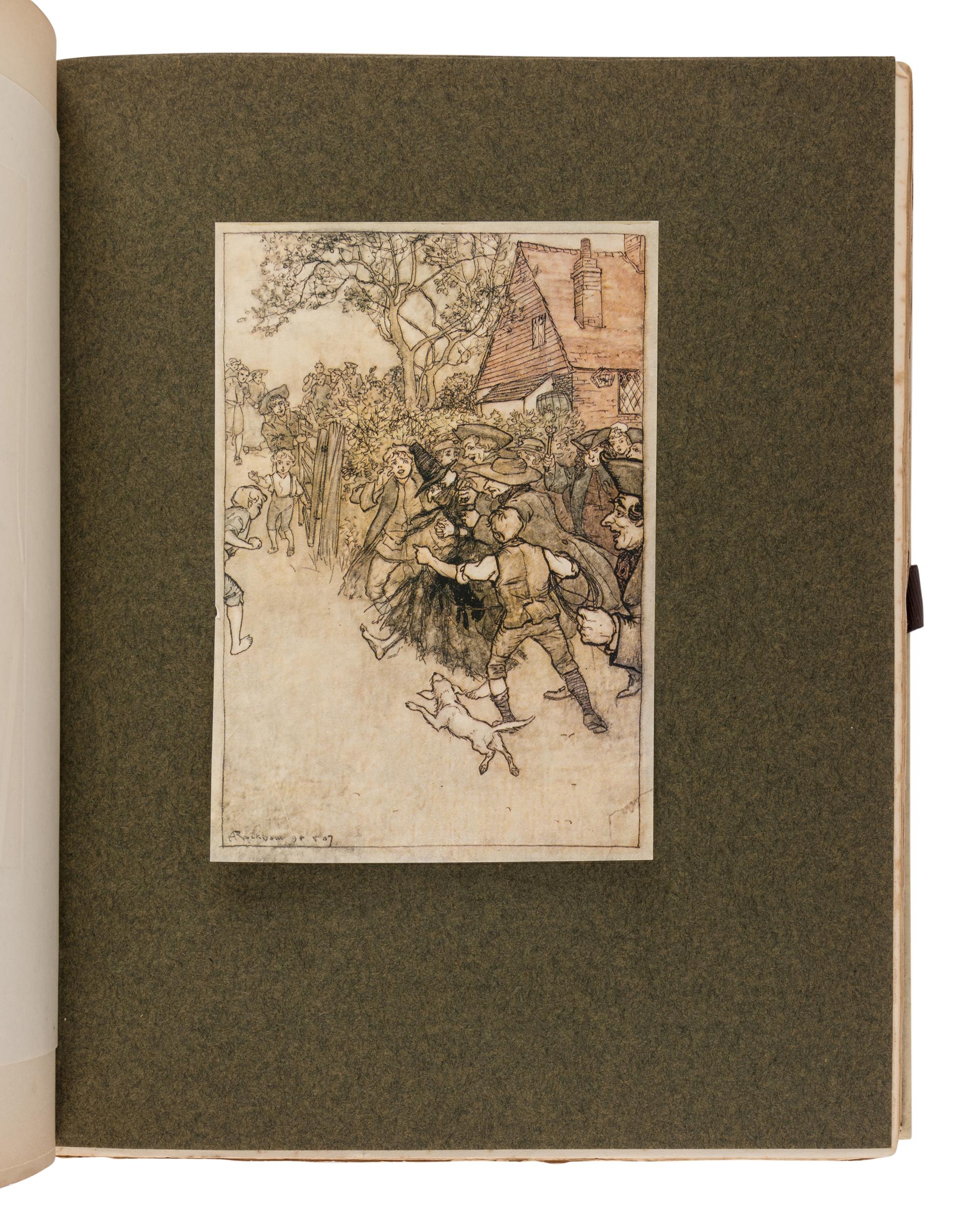 [RACKHAM, Arthur (1867-1939), illustrator]. BARHAM, Richard Harris ("Thomas Ingoldsby") (1788-1845). The Ingoldsby Legends, or Mirth & Marvels. London and New York: J. M. Dent & Co. and E. P. Dutton & Co., 1907.