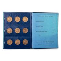 [EXONUMIA - PRESIDENTIAL MEDALS]. A group of medals including a Jimmy Carter Inauguration medal, Presidential Art Medals, and US Mint Presidential medals.