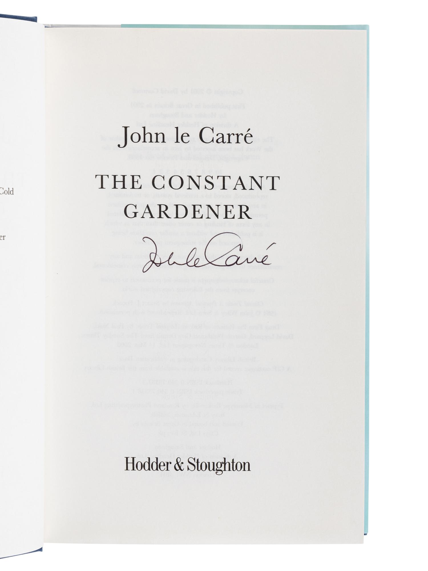 LE CARRÉ, John (1931-2020). A group of 7 works by Le Carré, comprising: