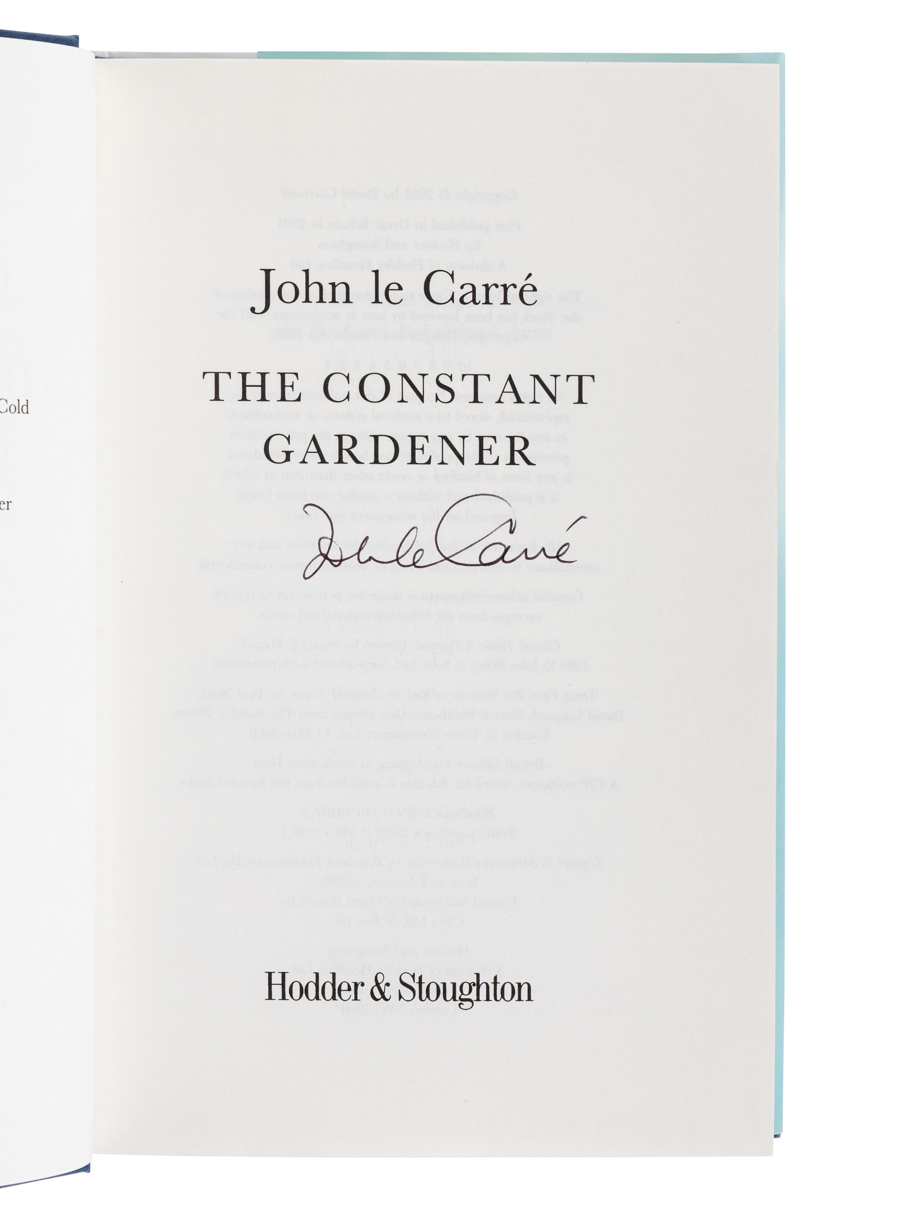 LE CARRÉ, John (1931-2020). A group of 7 works by Le Carré, comprising: