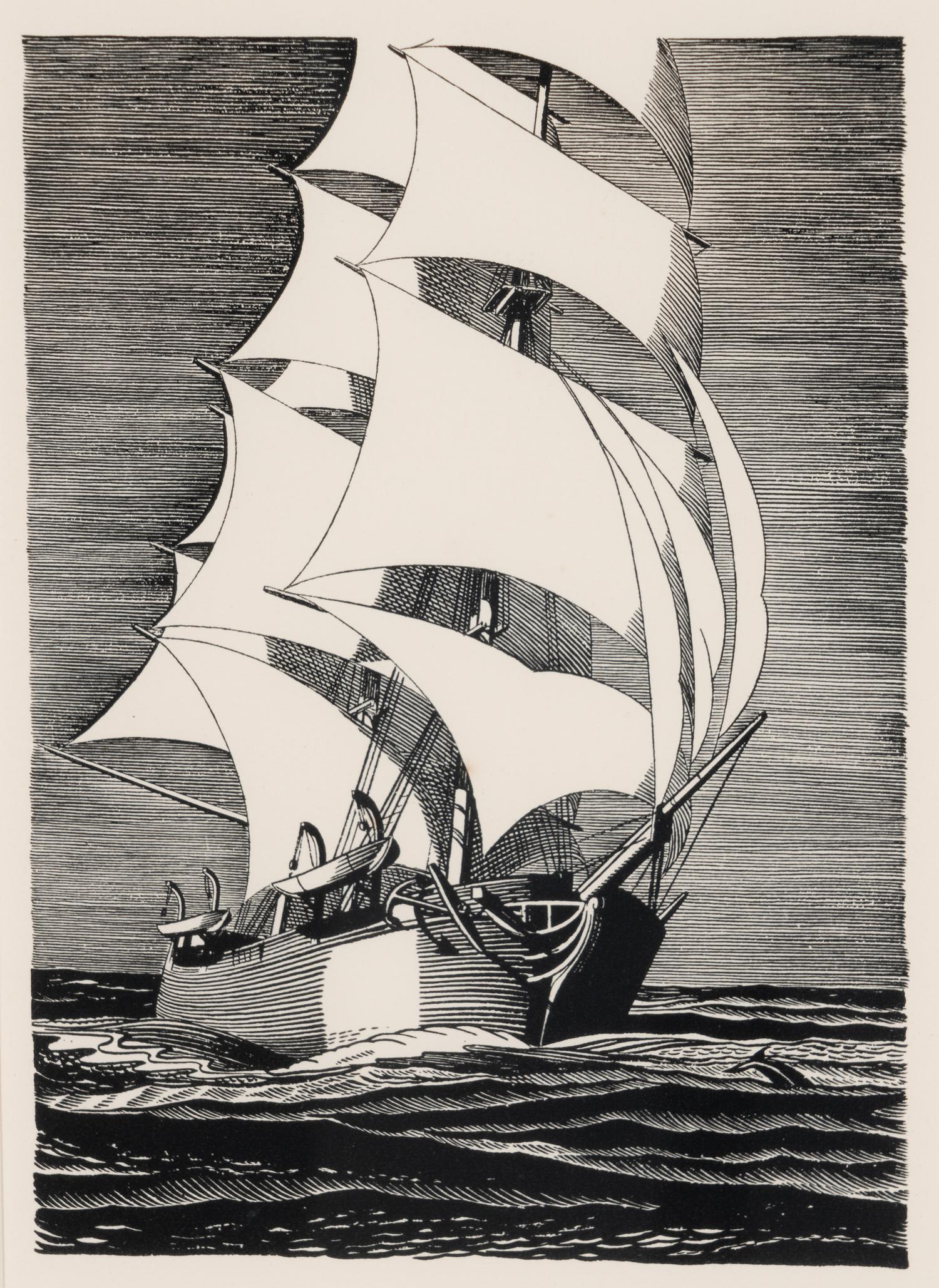 Eight Illustrations for Melville's Moby Dick , or The Whale