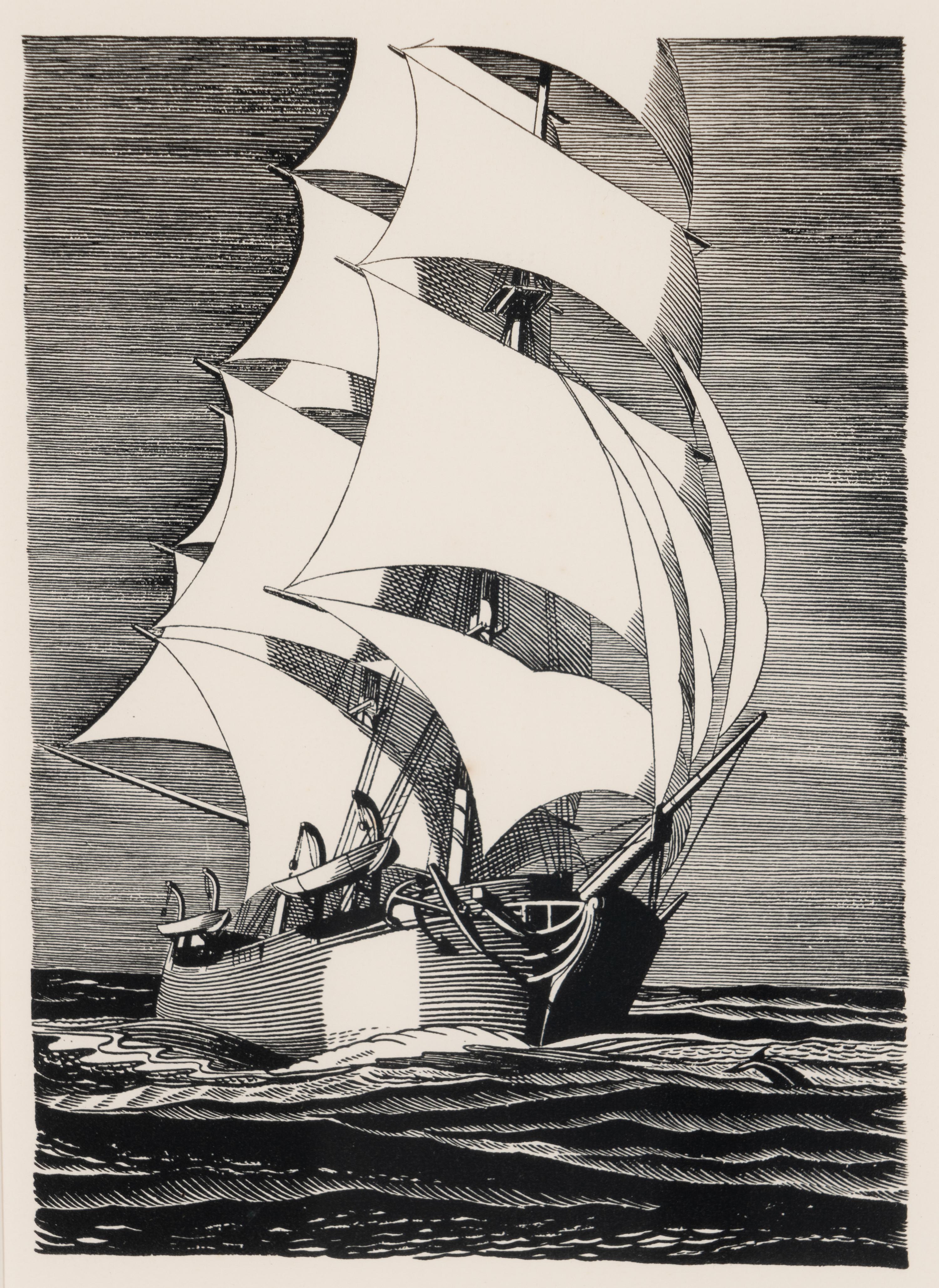 Eight Illustrations for Melville's Moby Dick , or The Whale
