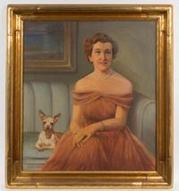 W.S. Marsh, (20th century), Portrait of Lady
