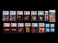 A Collection of Over 15 1990s Michael Jordan / Chicago Bulls Ticket Stubs