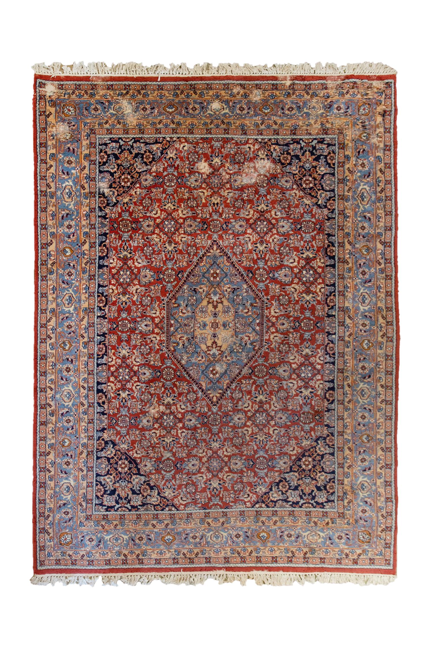 An Indo-Bidjar Wool Rug