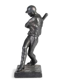 An Austin Productions Sculpture of a Baseball Player