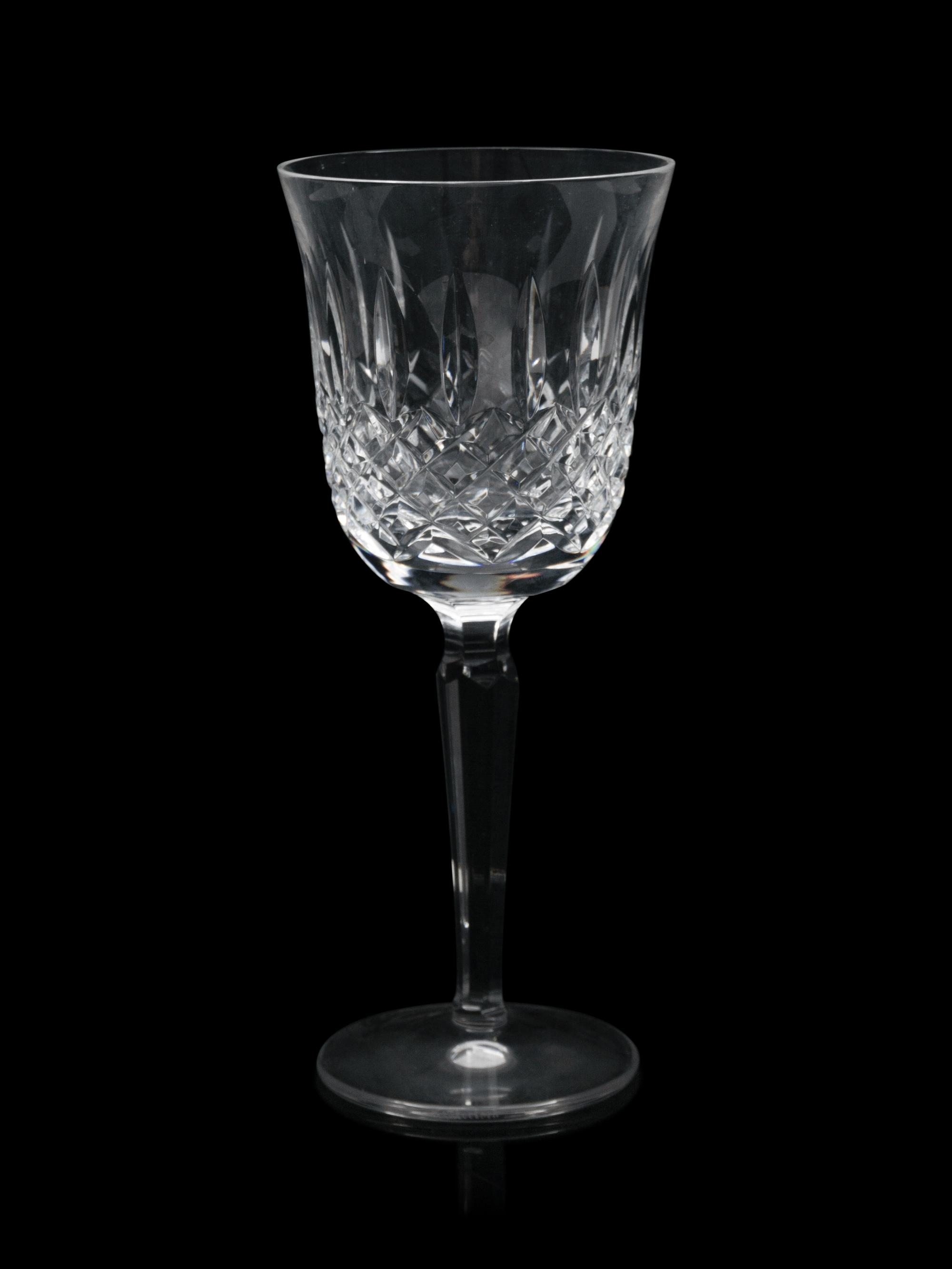 A Waterford Cut Glass Stemware Service