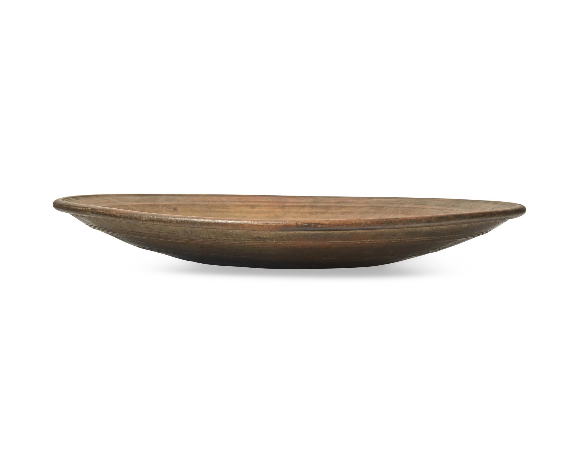 A Turned Wood Charger
