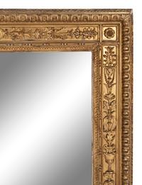 An Empire Giltwood Mirror