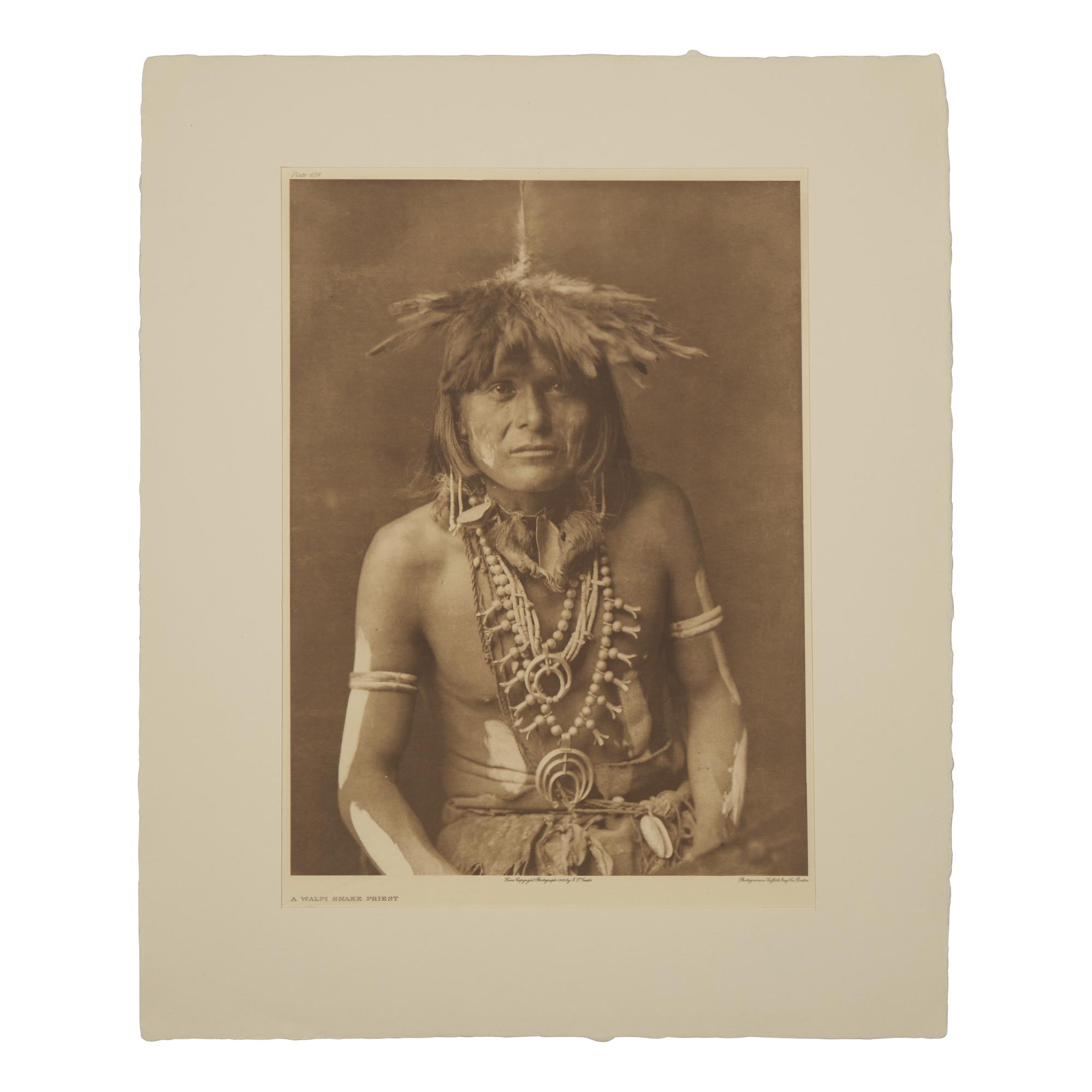 [Native-Americana] Curtis, Edward S. A Walpi Snake Priest
