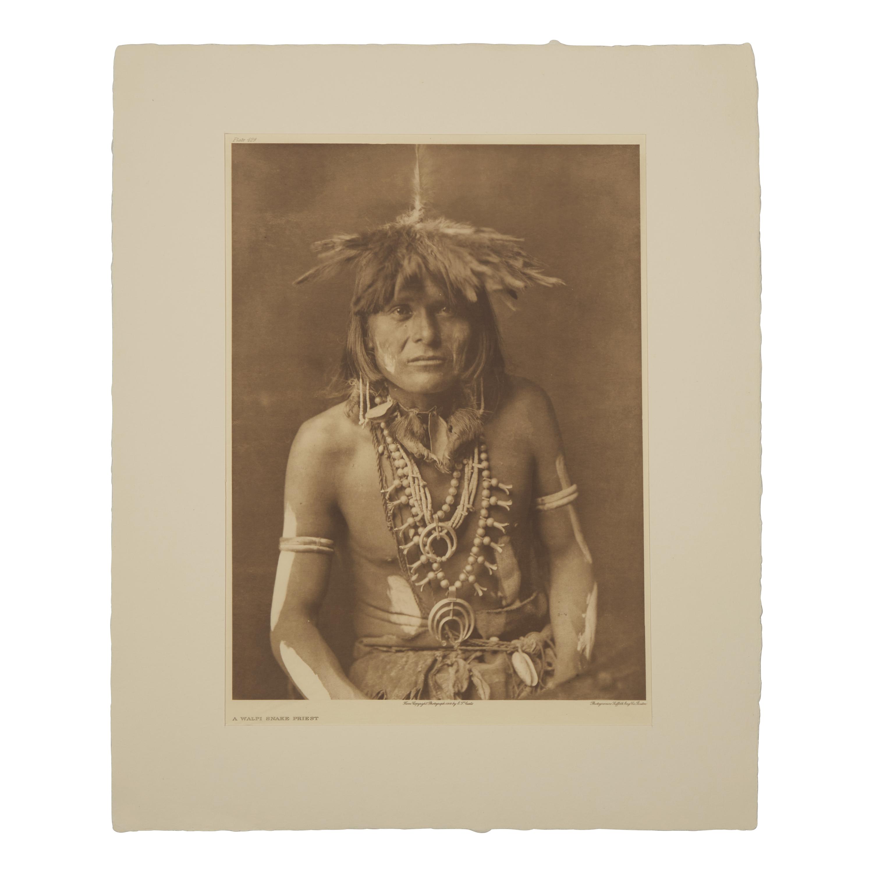 [Native-Americana] Curtis, Edward S. A Walpi Snake Priest