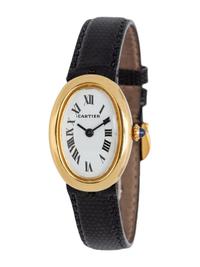 CARTIER, 18K YELLOW GOLD REF. 7743-1 'BAIGNOIRE' WRISTWATCH