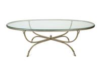 A Neoclassical Steel and Silver Plate Low Table in the Style of Maison Jansen