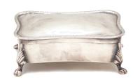 An English Silver Footed Covered Dish, T.H. Hazelwood & Co., Birmingham, 1909,