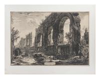 A group of 12 plates from Vedute di Roma and Le Antichità Romane , 18th century
