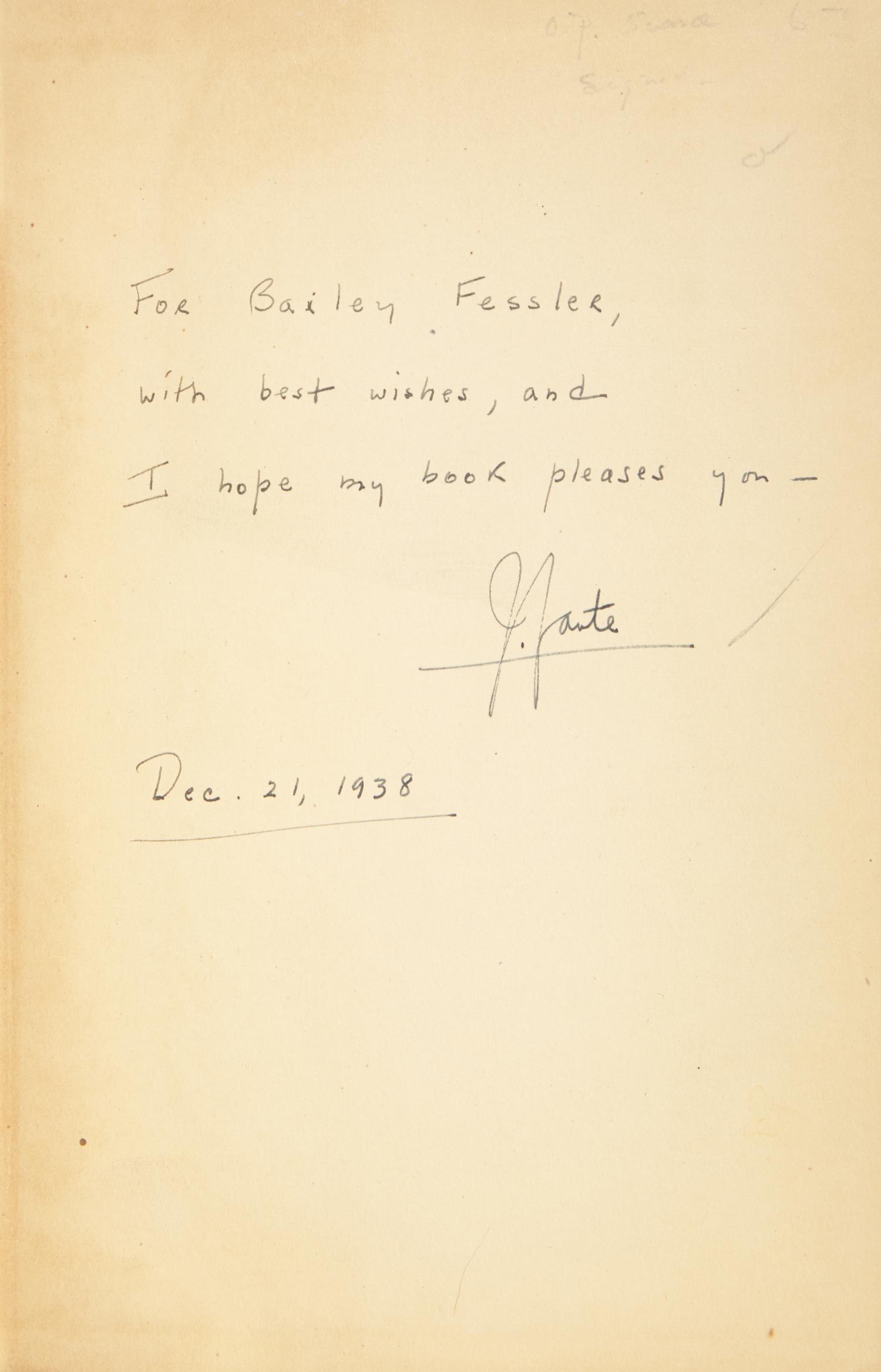 [Literature] Fante, John. Wait Until Spring, Bandini