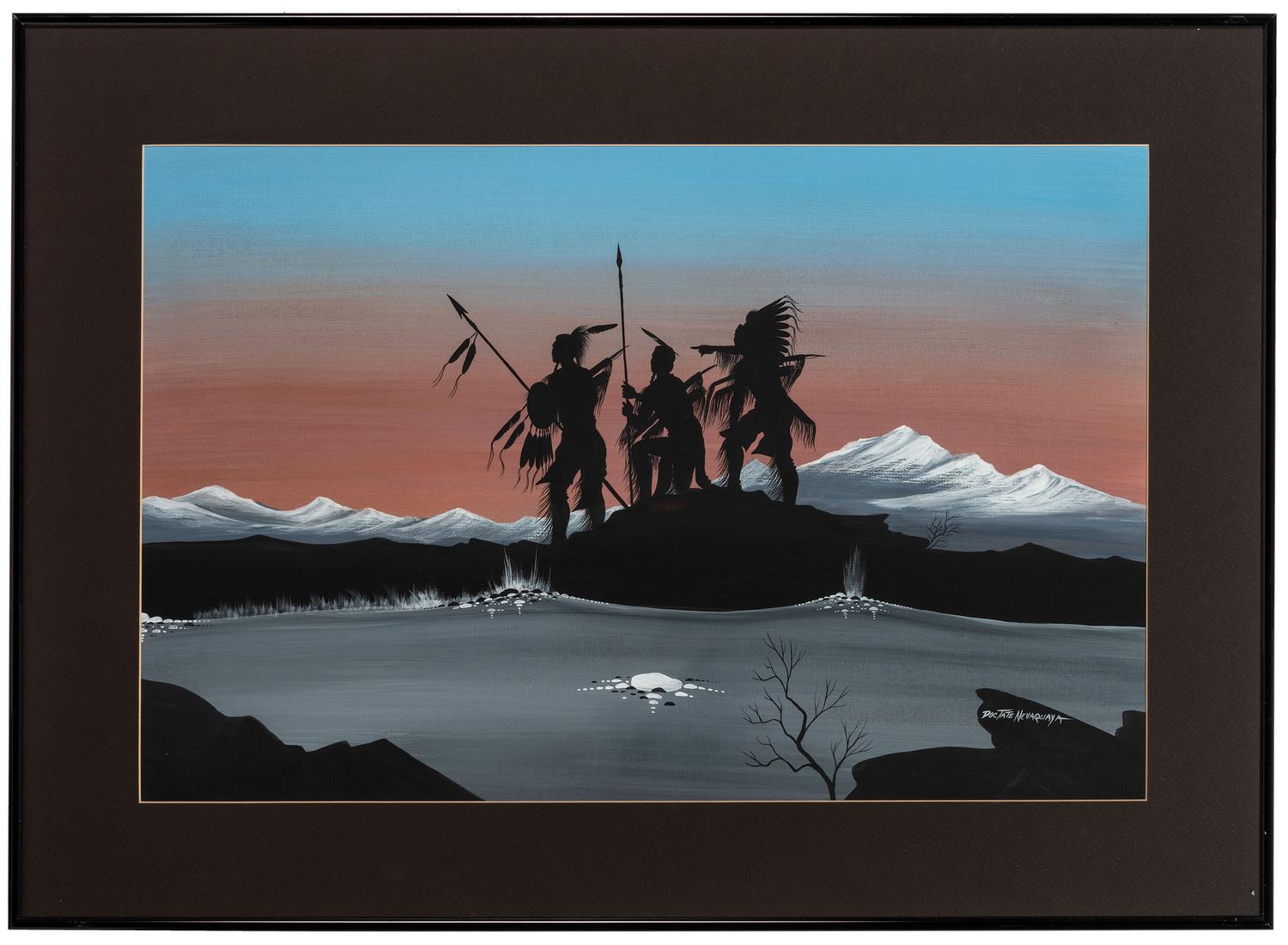 untitled, hunting scene