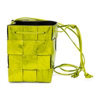 Bottega Veneta, Metallic Green Small Bucket Bag