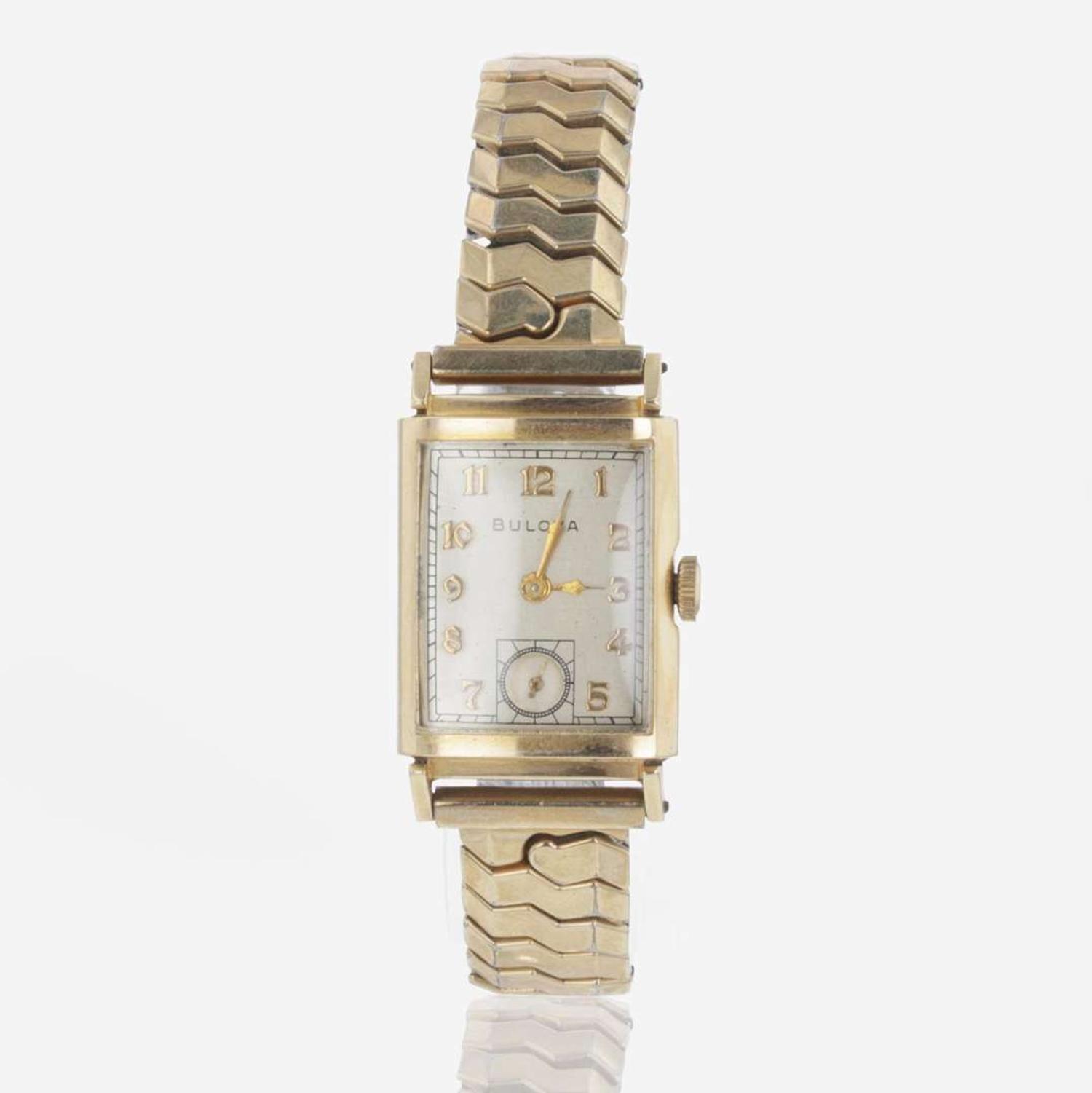 A 14K Yellow Gold Bulova Men's Watch