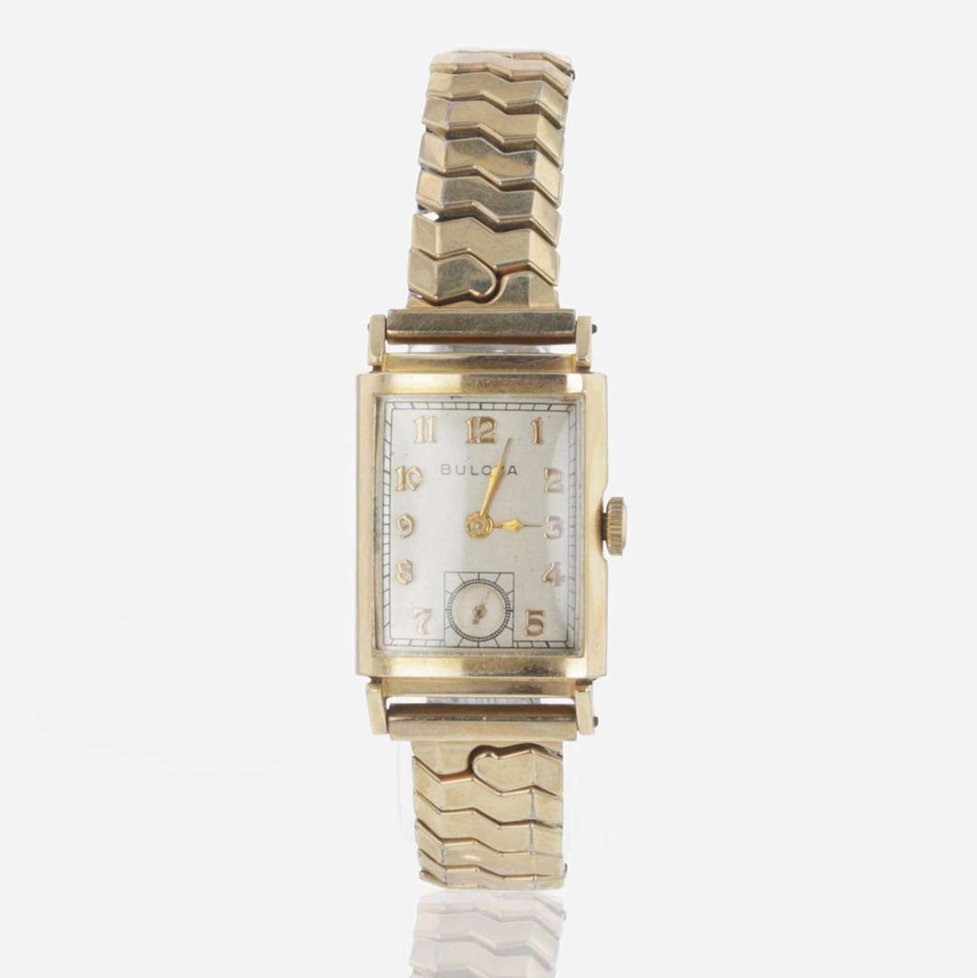 A 14K Yellow Gold Bulova Men's Watch