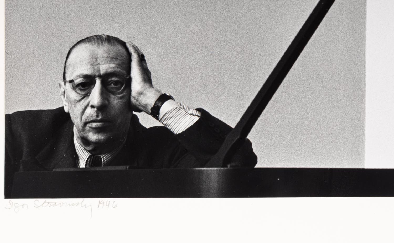 Arnold Newman (1918-2006) Igor Stravinsky, New York City, 1946