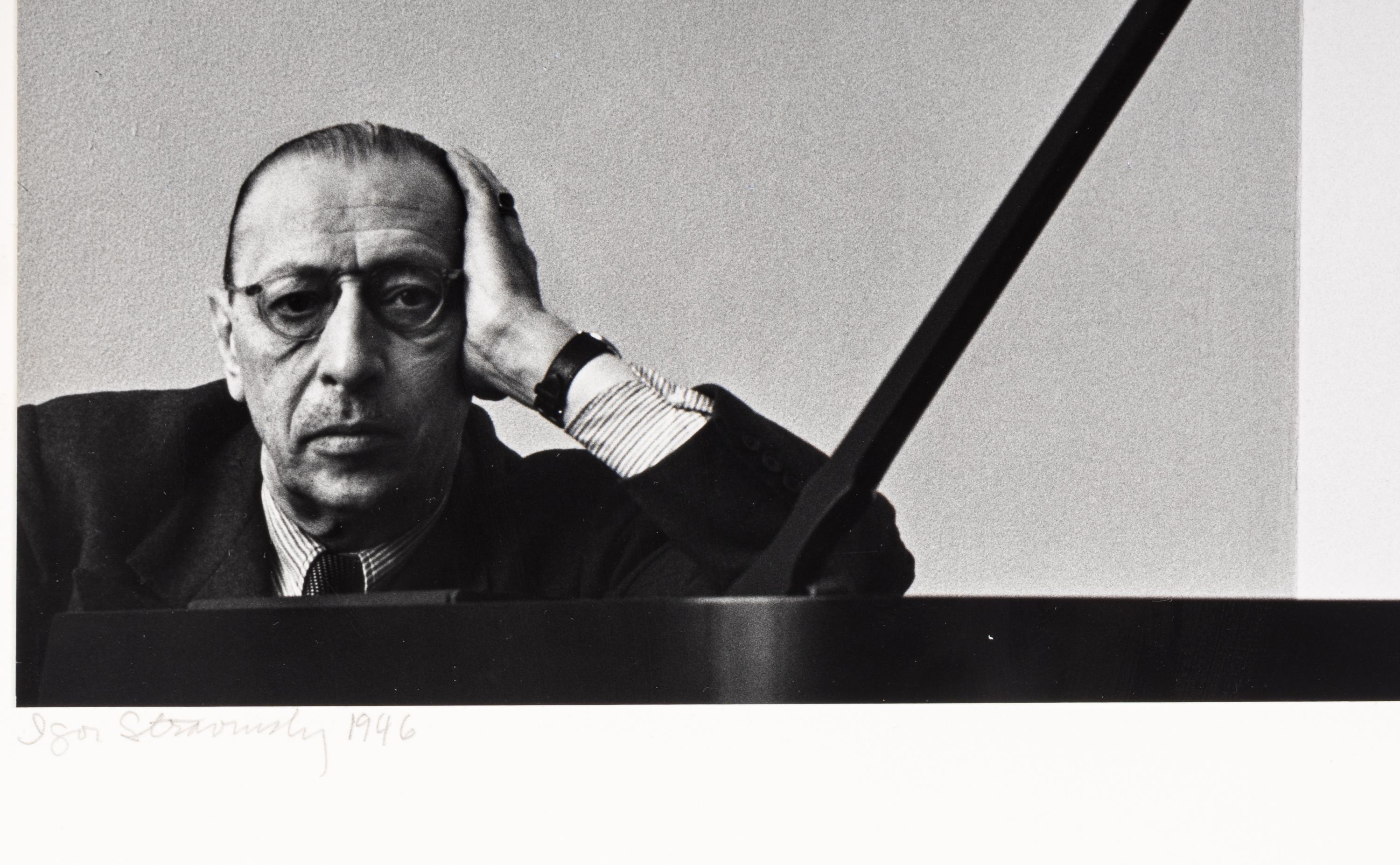 Arnold Newman (1918-2006) Igor Stravinsky, New York City, 1946